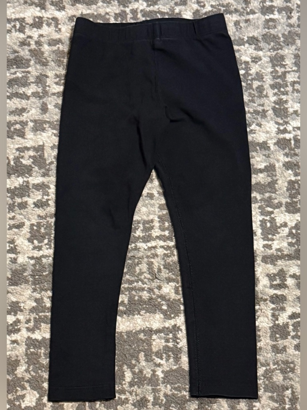Primary - Kid’s Black Leggings with Elastic Waistband, Size - 4